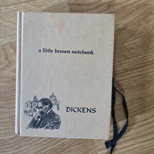 NWOT Little Brown Notebook - Dickens